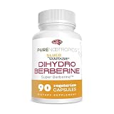 Pure Nootropics - Dihydroberberine Supplement (GlucoVantage) 100 mg, 90 Capsules | Super Berberine