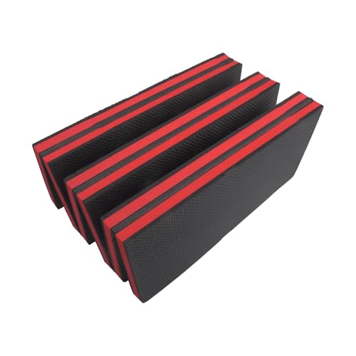 Alfombrilla de reparación de coche plegable de espuma EVA negra para taller 3