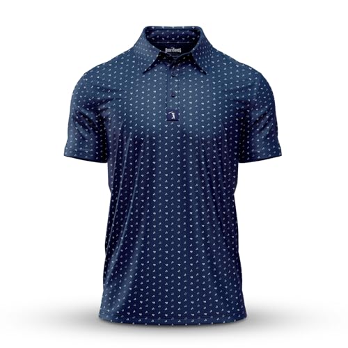 Amazon.com: Bogey Bros Golf Polo Shirt for Men – 4 Way Stretch
