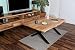 Produktbild SAM Couchtisch 120x80 cm Quintus, echte Baumkante, Akazienholz naturfarben, massiver Sofatisch, X-Metallgestell Schwarz