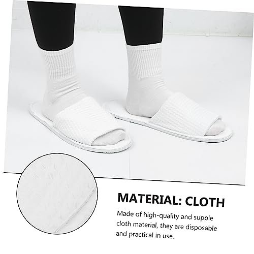 Beaupretty 10 Pçs Chinelos Descartáveis ​​Sandálias De Férias Chinelos De Casamento Sandálias Para H