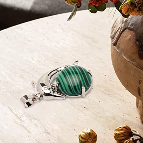 Dynwave Colar com pingente de pingente charme exclusivo ornamento durável fazendo acessório chaveiro