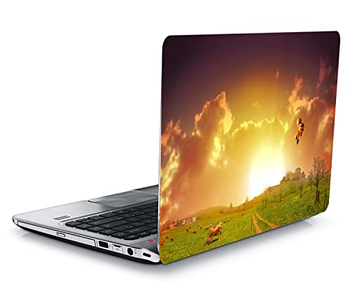 Image of QTH Natural Laptop Skin Sticker Suitable Upto 15.5 INCH Laptop QTH-L2-0136