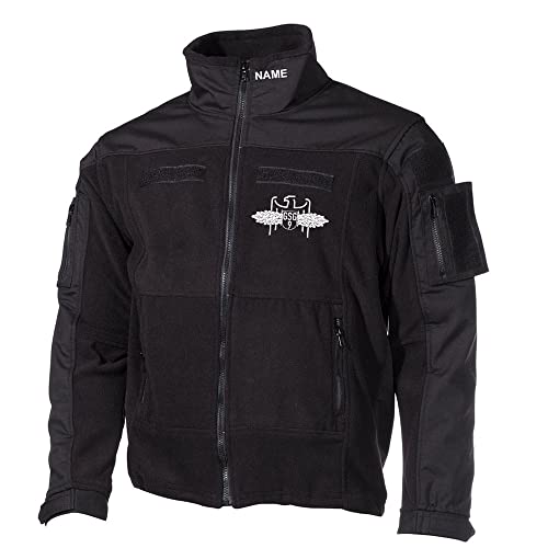 Chaqueta de forro polar GSG9 Copytec Combat con acabados premium de policía