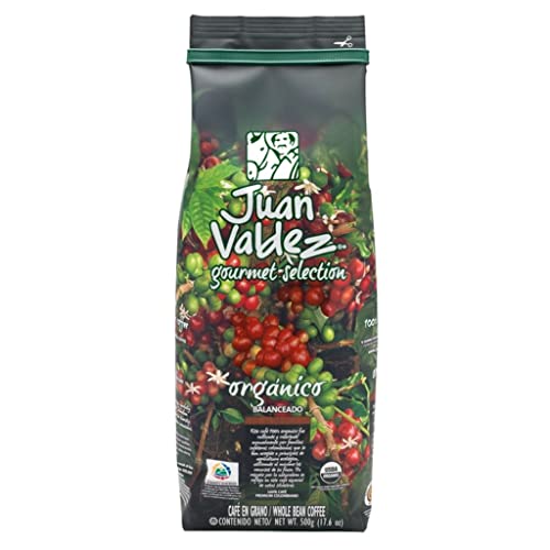 Juan Valdez Organico Balanceado Café en Grano, 500g