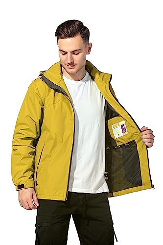 Lightweight Waterproof Jackets with Detachable Hood for Men3