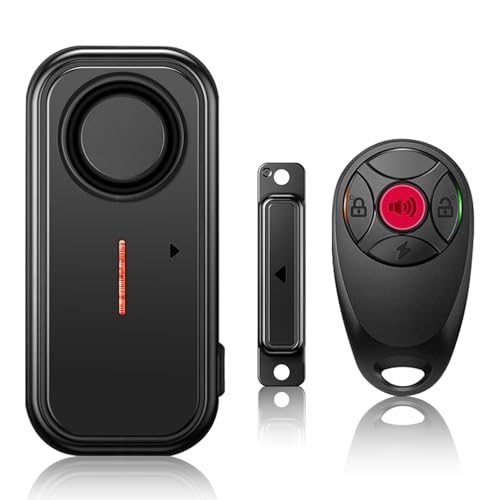 HENDUN Upgraded Window and Door Alarm with Remote Pool Alarm for Kids Safety IP66 Waterproof Indoor/Outdoor Home Security Sensor Wireless Doorbell Chime/Buzzer When Opened Loud