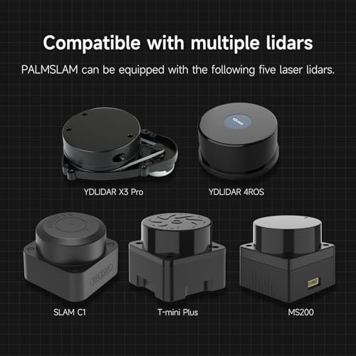 Image of Yahboom Handheld Scanning Lidar 3D Mapping Navigation Supports APP,ROS2,Linux, 6-Axis IMU MicroRos Communication with Multiple Radars (VM Software Not Support MAC) (with X3 Pro)
