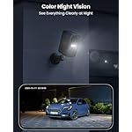 ieGeek Security Cameras Wireless Outdoor - 5MP Smart Wifi Camera System for Home Surveillance with Motion Light, Battery Powered Cam with Color Night Vision, 2-Way Audio, Siren Alarm, Works with Alexa - Image 5