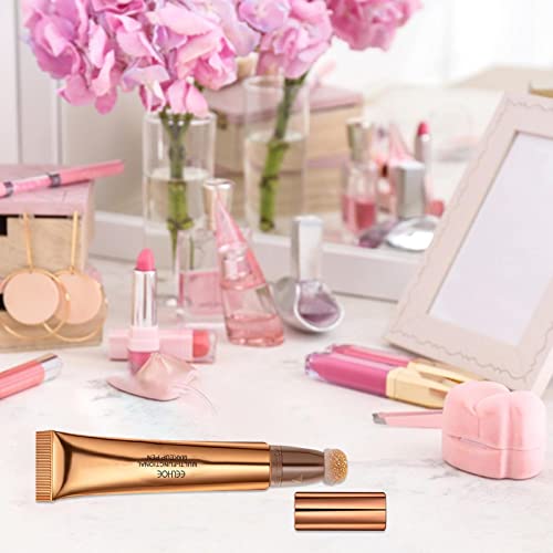 Bastão Iluminador | Bastão de Contornos Líquidos de Acabamento Fosco Cremoso Suave com Aplicador de