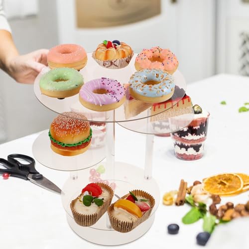 Présentoir à gâteau détachable pour optimiser l'espace de vos tables de buffet - 8