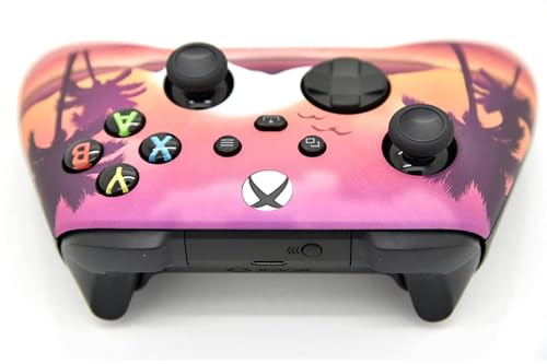 Image of Wireless Custom Controller Compatible with PC, Windows 10+, Series X /S & One (Series X /S Tropical Paradise)
