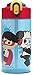 Zak Designs 16 oz Kids Water Bottle - Ryan's World Ryan and Combo Panda, with Straw and Built in Carrying Loop, Non BPA Made of Durable Material,l Leak-Proof Designs (2 PC Set)