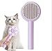 Cat Brushes for Indoor Cats, Cat Brush for Shedding, Cat Brush for Long or Short Haired Cats, Cat Grooming Brush Cat Comb for Kitten, Removes Loose Fur