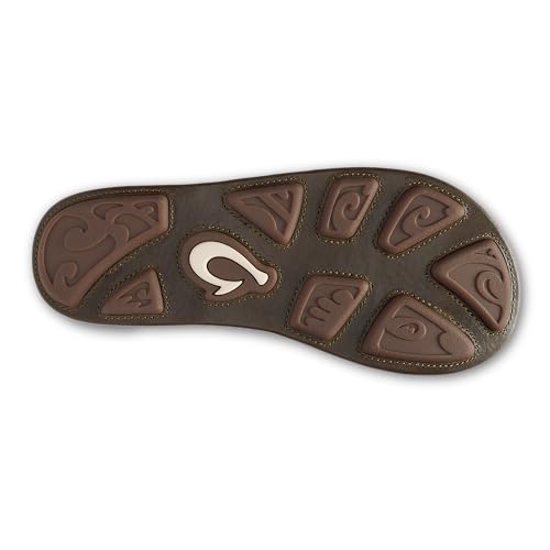 Image of OluKai Hiapo Men's Leather Beach Sandal, Crafted Materials