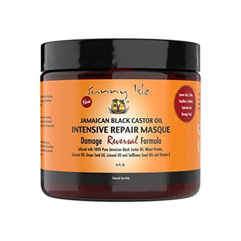 Sunny Isle Jamaican Black Castor Oil Intensive Repair Masque, 16 oz Cover