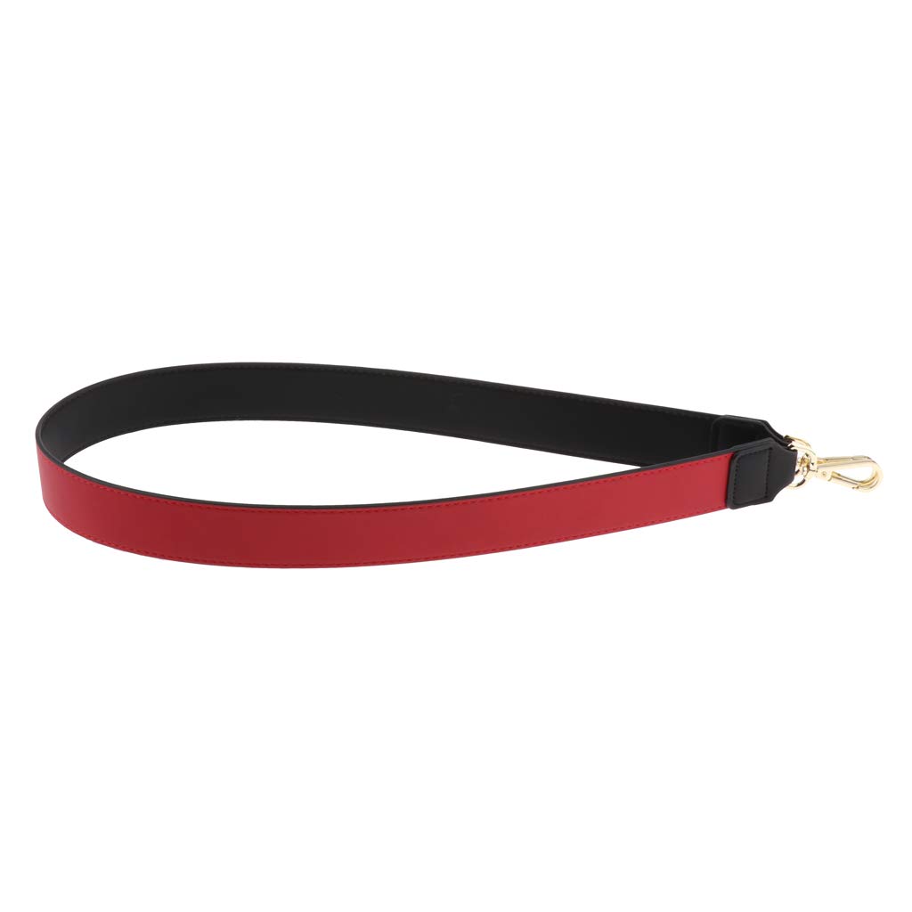 MERISHOPP Detachable Pu Leather Handbag Strap Replacement Crossbody Bag Belt Red| Clothing, Shoes & Accessories|Womens Handbags & Bags|Handbag Accessories 3