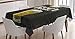 ABAKUHAUS Moderne Nappe, Le Temps et la bière Vieille Montre, Linge de Table Rectangulaire pour Salle à Manger Décor de Cuisine, 140 cm x 200 cm, Crème Jaune foncé Vert