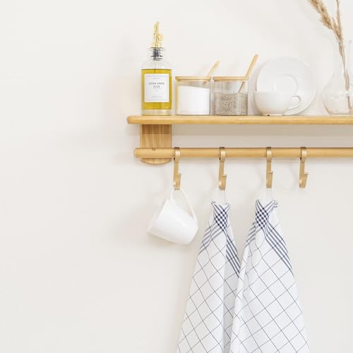 Blue Cotton Tea Towels - 6 Pack, 100% Cotton, 30