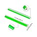 XJKLBYQ Bike Spoke Reflectors Wheel Spoke Warning Reflector Cycling Reflective Strips 48PCS Green, Bike Spoke Reflectors
