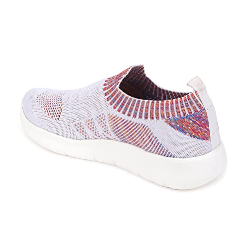 Image of Marc Loire Women's Lightweight Athleisure Knitted Active Wear Slip-On Sneaker Shoes for Sports, Athletics and Walking