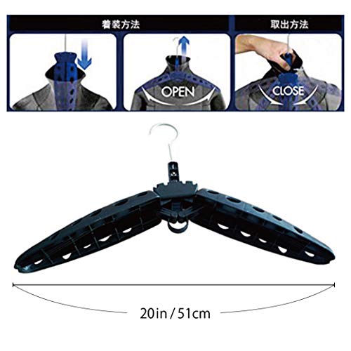 image for nanabee Wetsuit Wide Hanger Scuba Diving and Surfing Multipurpose Work
