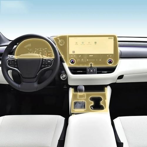 Film PPF Lexus ES 300 350h 2025 protection console centrale TPU transparent de voiture