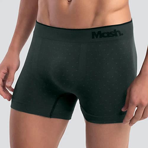 Kit 2 Cueca Boxer S/Cost, Mash, Masculino, Azul Jeans Escuro, P