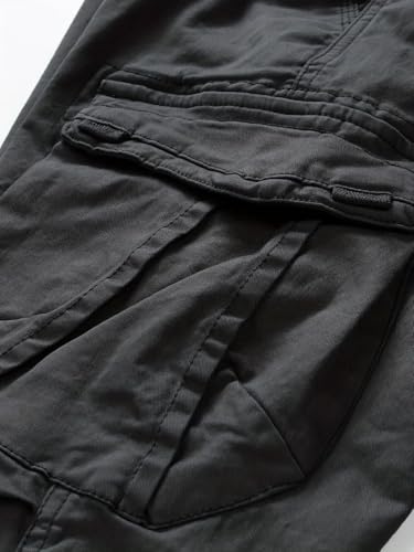 Image of LookMark Men's Cargo Pants Stylish and Comfortable | Men's Cargo Pants with Multiple Pockets | Ideal for Casual Wear, Outdoor Activities, and Everyday Use