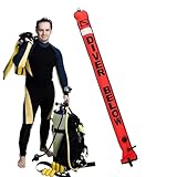 Hassle-Free Buoyancy Control: Opt for easy inflation using an inflator or standard BC hose with the Dive . Its efficient exhaust outlet rapidly releases excess air, and the deflates automatically after storage use for your convenience.