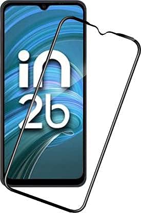 VENI SON'S Tempered Glass Screen Protector Compatible for MICROMAX In 2B with Edge to Edge Coverage and Easy Installation Kit, Pack of 1