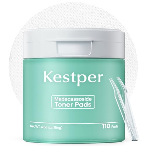 Madecassoside Blemish Toner Pads | 110 Pad Calming Face Pads with...