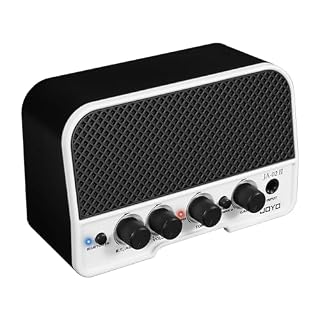 JOYO Mini Guitar Amplifier 5W Electric Guitar Amp Small Practice Amp with Bluetooth Clean & Overdrive Channels Portable Rechargeable (JA-02 II Black) - Les Beatles, Paul McCartney, John Lennon, RIngo Starr, George Harrison
