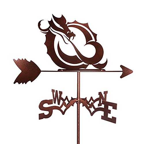 Girouette en acier inoxydable dragon pour réparer un toit vide