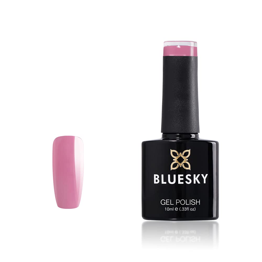 Bluesky Gel Nail Polish, Lolita Dc37, Pink, Long Lasting, Chip Resistant, 10 ml (Requires Drying Under UV LED Lamp)