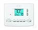 CTC 61152P Wall Thermostat, 1 Heat/1 Cool, 5/2 Day Programmable, 1.5 Square Inch Display
