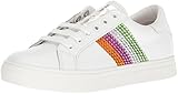Marc Jacobs Women's Empire Strass Low TOP Sneaker, Pink/Multi, 35 M EU (5 US)