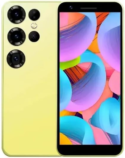 SOYES S24 Pro Max Dual SIM 3G Pocket Phone 2GB 16GB 3.0 inch 1000mAh Smallest Mini Smartphone (yellow)