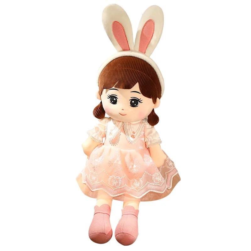 Image of SCOOBA Super Soft Furry Wings Doll 50cm Single piece Pink Color