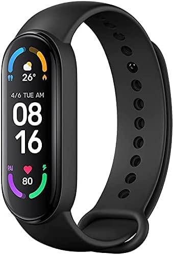 SunplusTrade Smartwatch, Orologio Fitness Tracker Donna Uomo, Smart Watch, Sonno Cardiofrequenzimetro, Calorie Contapassi, M6 Activity Tracker, Impermeabile 5ATM, Notifiche Messaggi per Android iOS