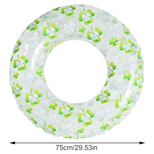 Bouée gonflable de natation transparente et imperméable haute résistance - 4