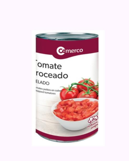 Tomate Troceado, Gehackte Tomaten in Dosen, Naturell, 3900g, 3er Pack