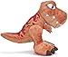Giocattolo morbido della peluche del cuscino della coccola del giocattolo dei bambini (giurassico mondo Cretaceous Brown T-rex)