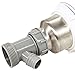 AOMUCH Kitchen Sink Drain Pipe Adapter Wye, Y-Shaped Strainer Connector Waste Outlet Male Female Thread Fitting for Tubular Drain Applications 1-1/2 Inch, With Dishwasher Input