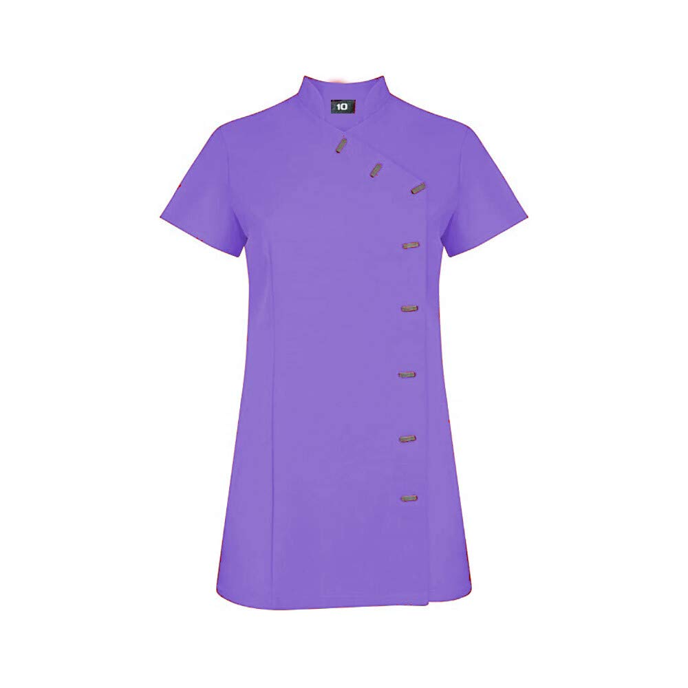 Black PepperBlack Beauty Tunic Spa Salon Beautician Tunic Nail Massage Therapist Black Uniform (Sizes Range 8-22)