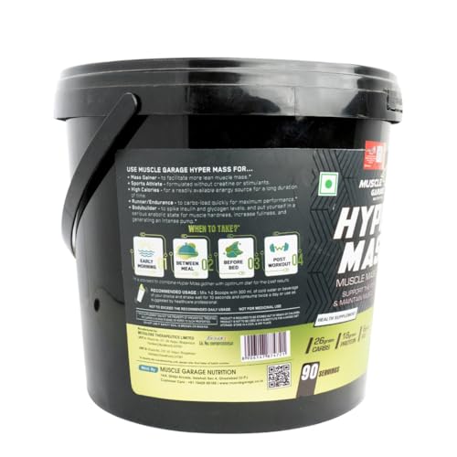 Image of Hyper Mass Gainer | High Protein Lean Weight Gainer for Bulking & Muscle Growth | Chocolate Flavor | 4.5 kg