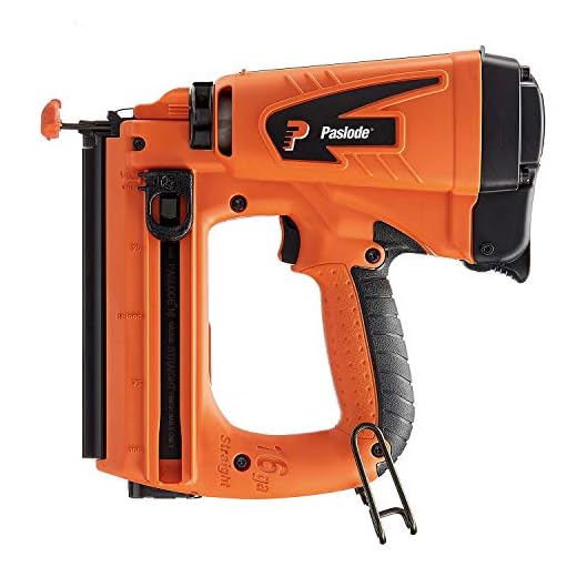 Paslode, Cordless Finish Nailer, 916000, 16 Gauge, Battery and Fuel Cell Powered, No Compressor Needed