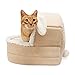 EveryYay Bunny Ear Convertible Hooded Cat Bed 16