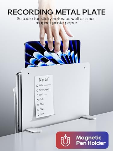 Soporte para Laptop Bajo Escritorio con Organizadores y Ganchos miniatura 5