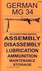 German MG 34 Do Everything Manual